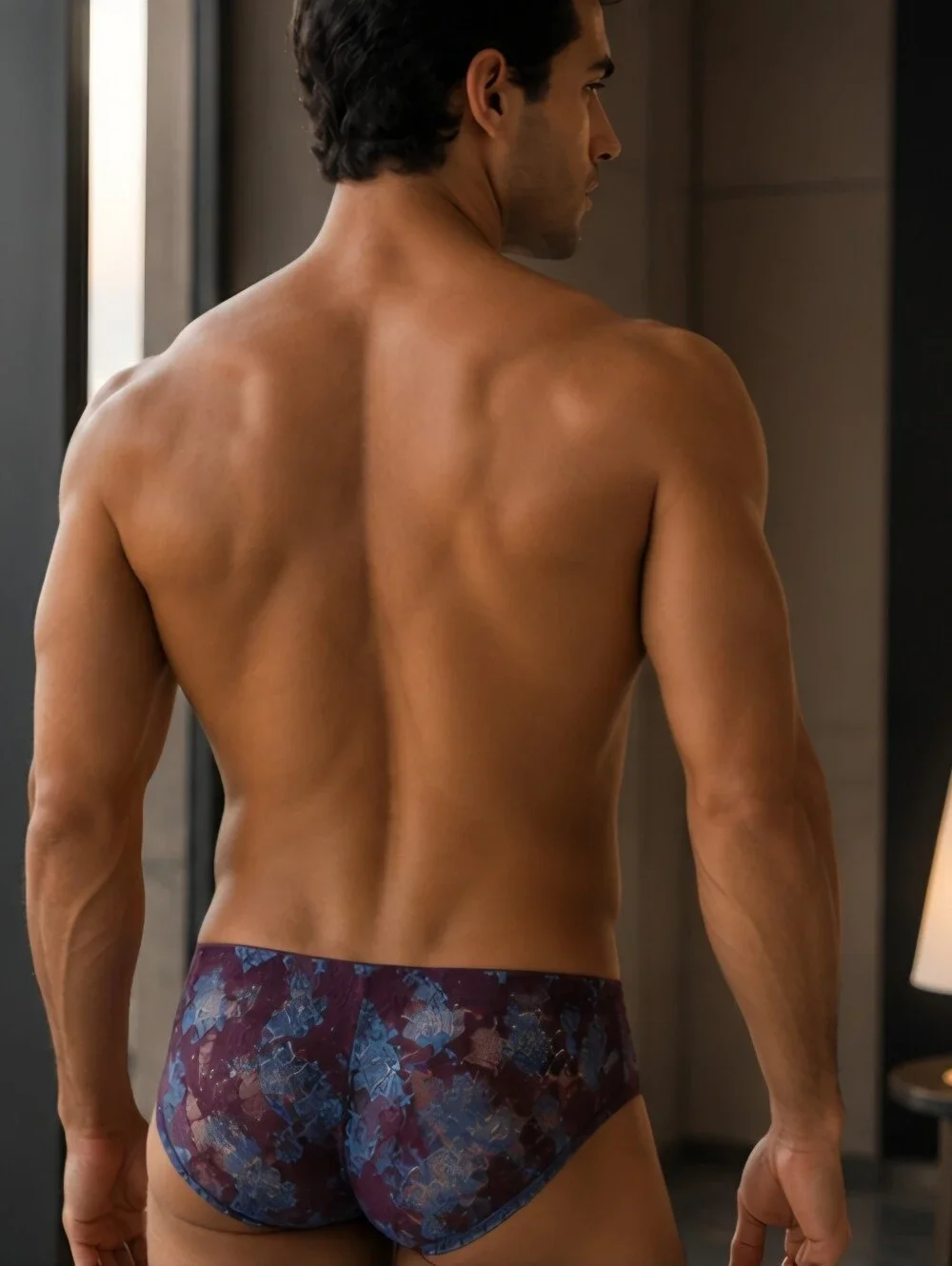 Cosabella Men's Comfort Mico Briefs in Himalayan Flor